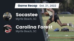 Recap: Socastee  vs. Carolina Forest  2022