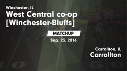 Matchup: West Central co-op [ vs. Carrollton  2016