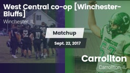 Matchup: West Central co-op [ vs. Carrollton  2017