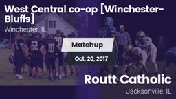 Matchup: West Central co-op [ vs. Routt Catholic  2017