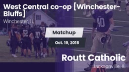 Matchup: West Central co-op [ vs. Routt Catholic  2018