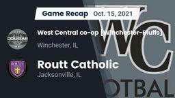 Recap: West Central co-op [Winchester-Bluffs]  vs. Routt Catholic  2021