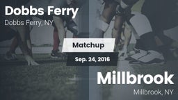 Matchup: Dobbs Ferry vs. Millbrook  2016