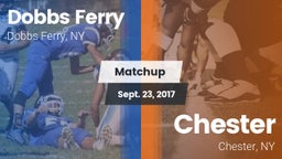 Matchup: Dobbs Ferry vs. Chester  2017