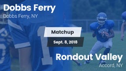 Matchup: Dobbs Ferry vs. Rondout Valley  2018