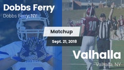 Matchup: Dobbs Ferry vs. Valhalla  2018