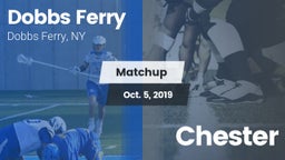 Matchup: Dobbs Ferry vs. Chester 2019