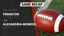 Recap: Frankton  vs. Alexandria-Monroe  2015
