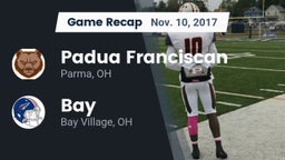 Recap: Padua Franciscan  vs. Bay  2017