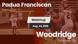 Matchup: Padua Franciscan vs. Woodridge  2018