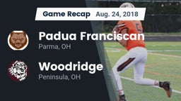 Recap: Padua Franciscan  vs. Woodridge  2018