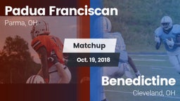 Matchup: Padua Franciscan vs. Benedictine  2018