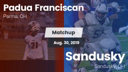 Matchup: Padua Franciscan vs. Sandusky  2019