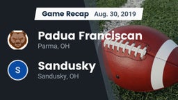 Recap: Padua Franciscan  vs. Sandusky  2019
