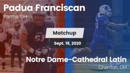 Matchup: Padua Franciscan vs. Notre Dame-Cathedral Latin  2020