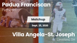 Matchup: Padua Franciscan vs. Villa Angela-St. Joseph  2020