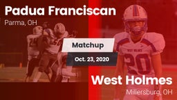Matchup: Padua Franciscan vs. West Holmes  2020