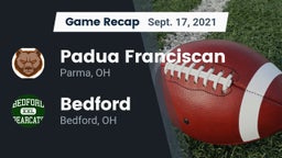 Recap: Padua Franciscan  vs. Bedford  2021