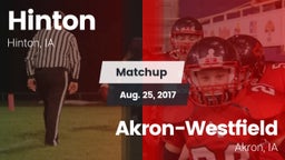 Matchup: Hinton vs. Akron-Westfield  2017