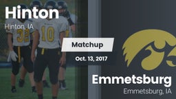 Matchup: Hinton vs. Emmetsburg  2017