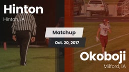 Matchup: Hinton vs. Okoboji  2017