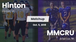 Matchup: Hinton vs. MMCRU  2018