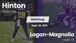 Matchup: Hinton vs. Logan-Magnolia  2019