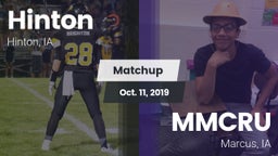 Matchup: Hinton vs. MMCRU  2019