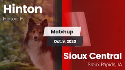 Matchup: Hinton vs. Sioux Central  2020