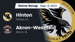 Recap: Hinton  vs. Akron-Westfield  2023