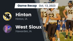 Recap: Hinton  vs. West Sioux  2023