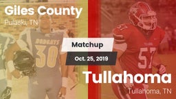 Matchup: Giles County vs. Tullahoma  2019
