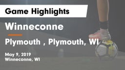 Winneconne  vs Plymouth , Plymouth, WI Game Highlights - May 9, 2019