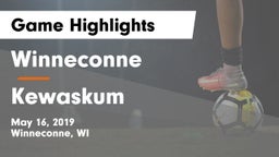 Winneconne  vs Kewaskum  Game Highlights - May 16, 2019