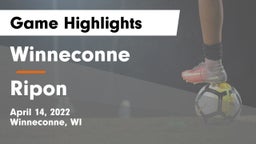 Winneconne  vs Ripon  Game Highlights - April 14, 2022