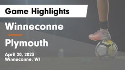 Winneconne  vs Plymouth  Game Highlights - April 20, 2023