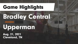 Bradley Central  vs Upperman  Game Highlights - Aug. 21, 2021