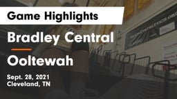 Bradley Central  vs Ooltewah Game Highlights - Sept. 28, 2021