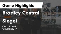 Bradley Central  vs Siegel  Game Highlights - Oct. 14, 2021