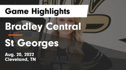Bradley Central  vs St Georges Game Highlights - Aug. 20, 2022