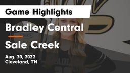 Bradley Central  vs Sale Creek Game Highlights - Aug. 20, 2022