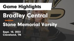 Bradley Central  vs Stone Memorial Varsity Game Highlights - Sept. 10, 2022