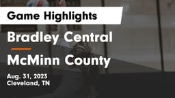 Bradley Central  vs McMinn County  Game Highlights - Aug. 31, 2023