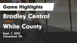 Bradley Central  vs White County  Game Highlights - Sept. 1, 2023