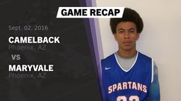 Recap: Camelback  vs. Maryvale  2016