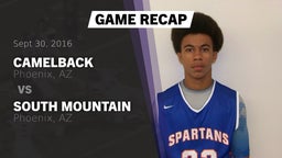 Recap: Camelback  vs. South Mountain  2016