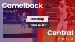 Matchup: Camelback vs. Central  2017
