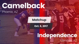 Matchup: Camelback vs. Independence  2017