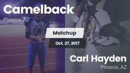 Matchup: Camelback vs. Carl Hayden  2017