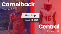 Matchup: Camelback vs. Central  2018